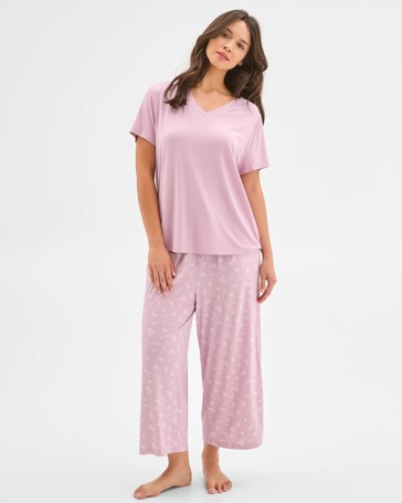 Soft Comfort Bamboo Culotte Sleep Pants
