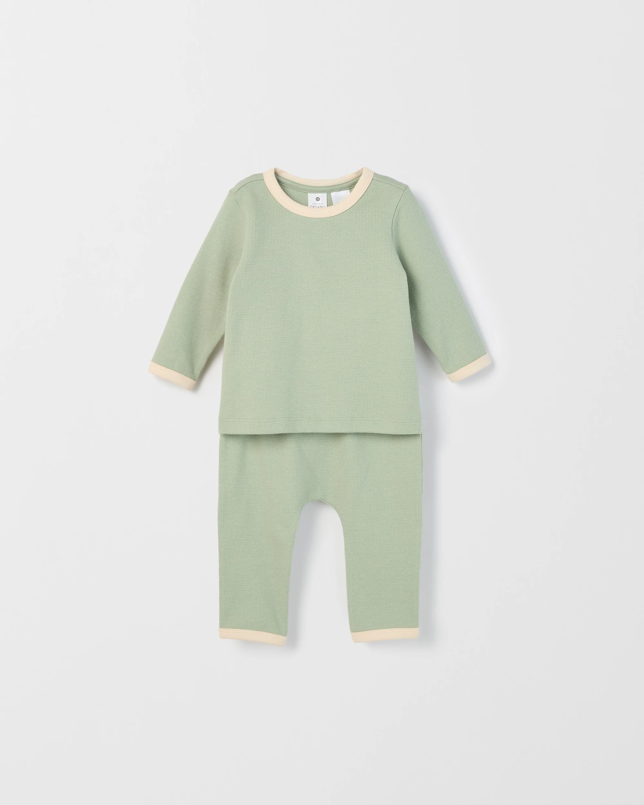 Baby Organic Cotton 2 Pack Knit Pyjama Set - Mushroom 3 of 5
