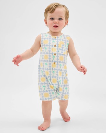 Baby Organic Cotton Knit Romper