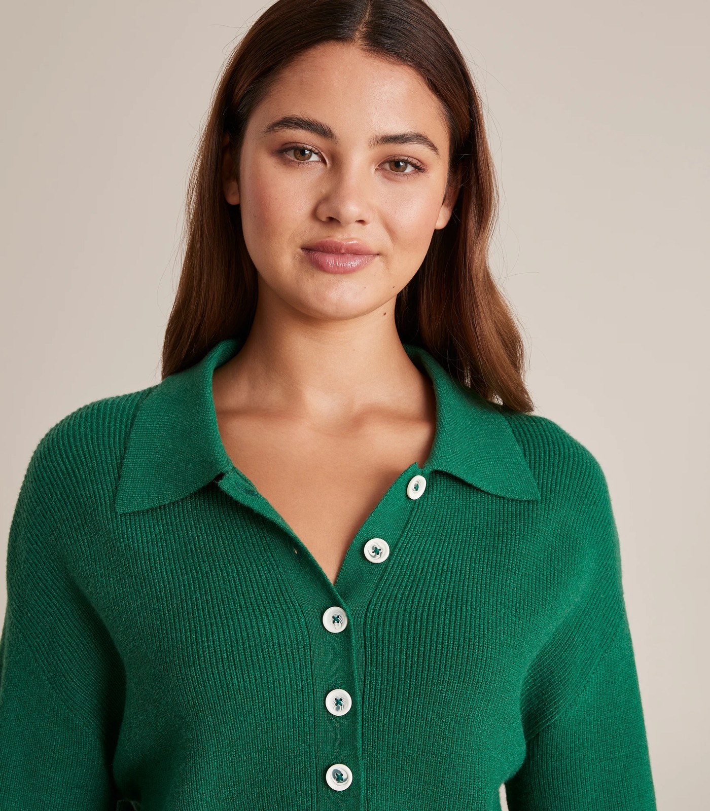 Lily Loves Knitted Polo Jumper 4 of 5