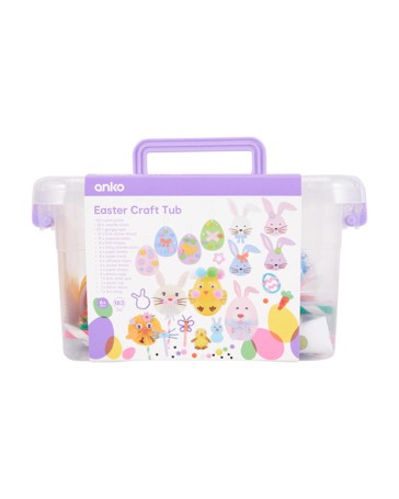 Anko 183 Piece Easter Craft Tub