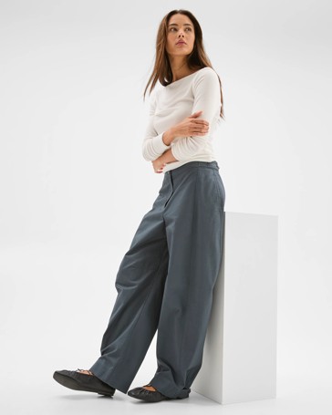 Lily Loves Australian Cotton Barrel Leg Cargo Pants