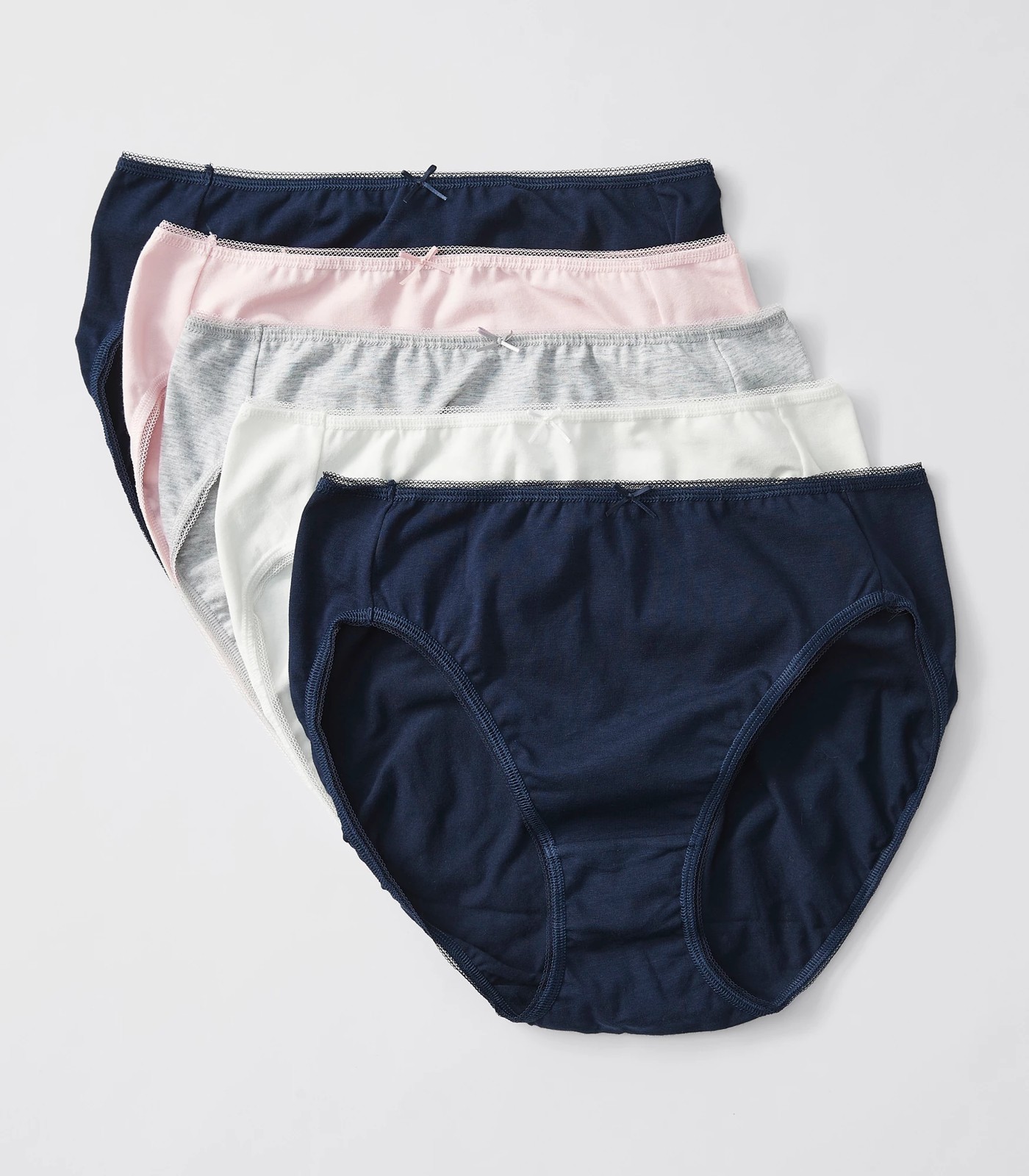 5-Pack of classic cotton briefs - Underwear - UNDERWEAR, PYJAMAS - Woman 