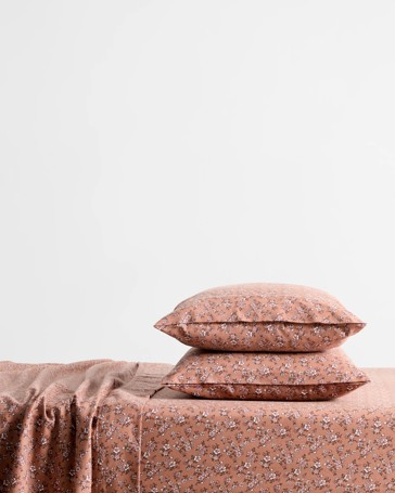 Annica Floral Flannelette Sheet Set