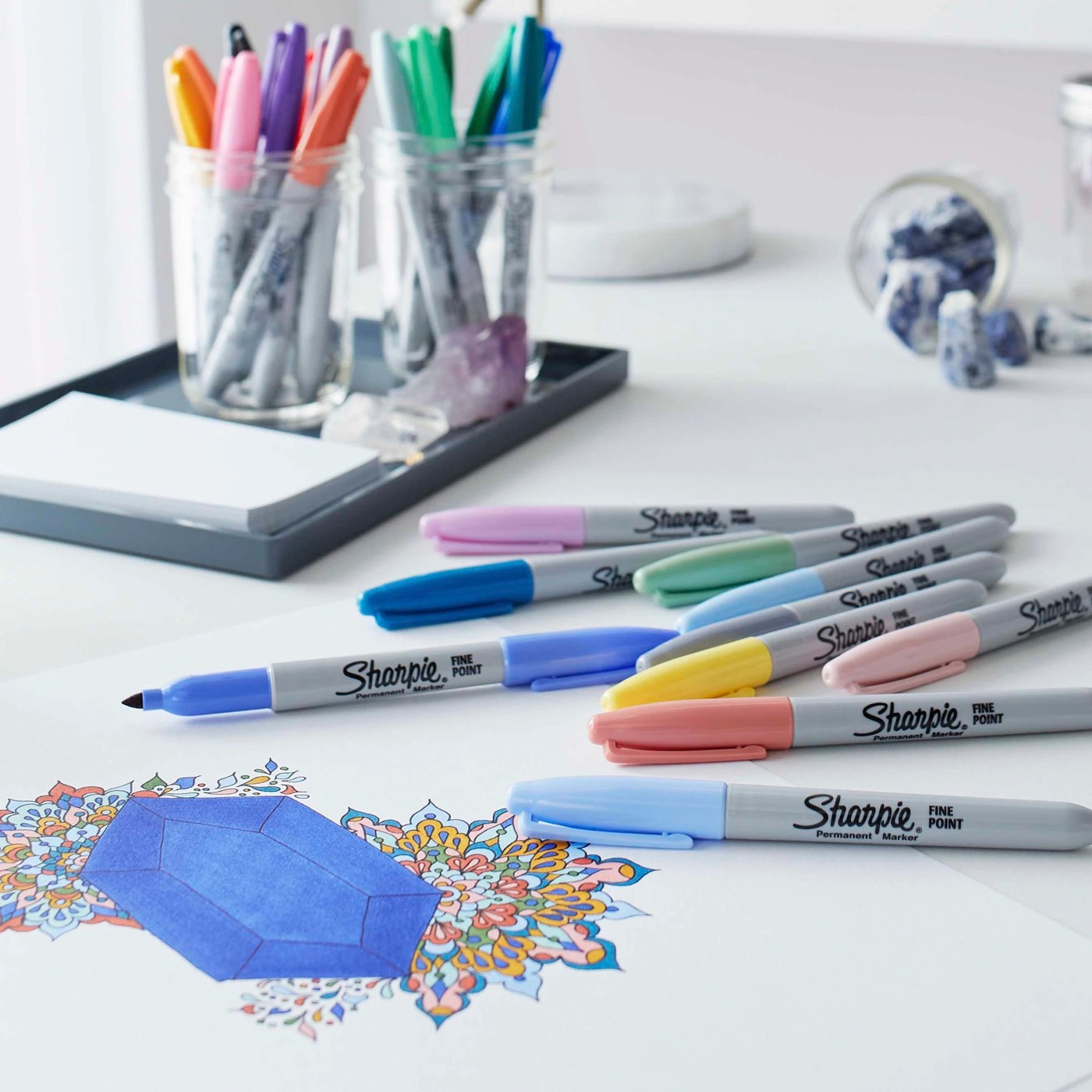 Sharpie Mystic Gem Fine Point Permanent Markers - 12 Pack 5 of 5
