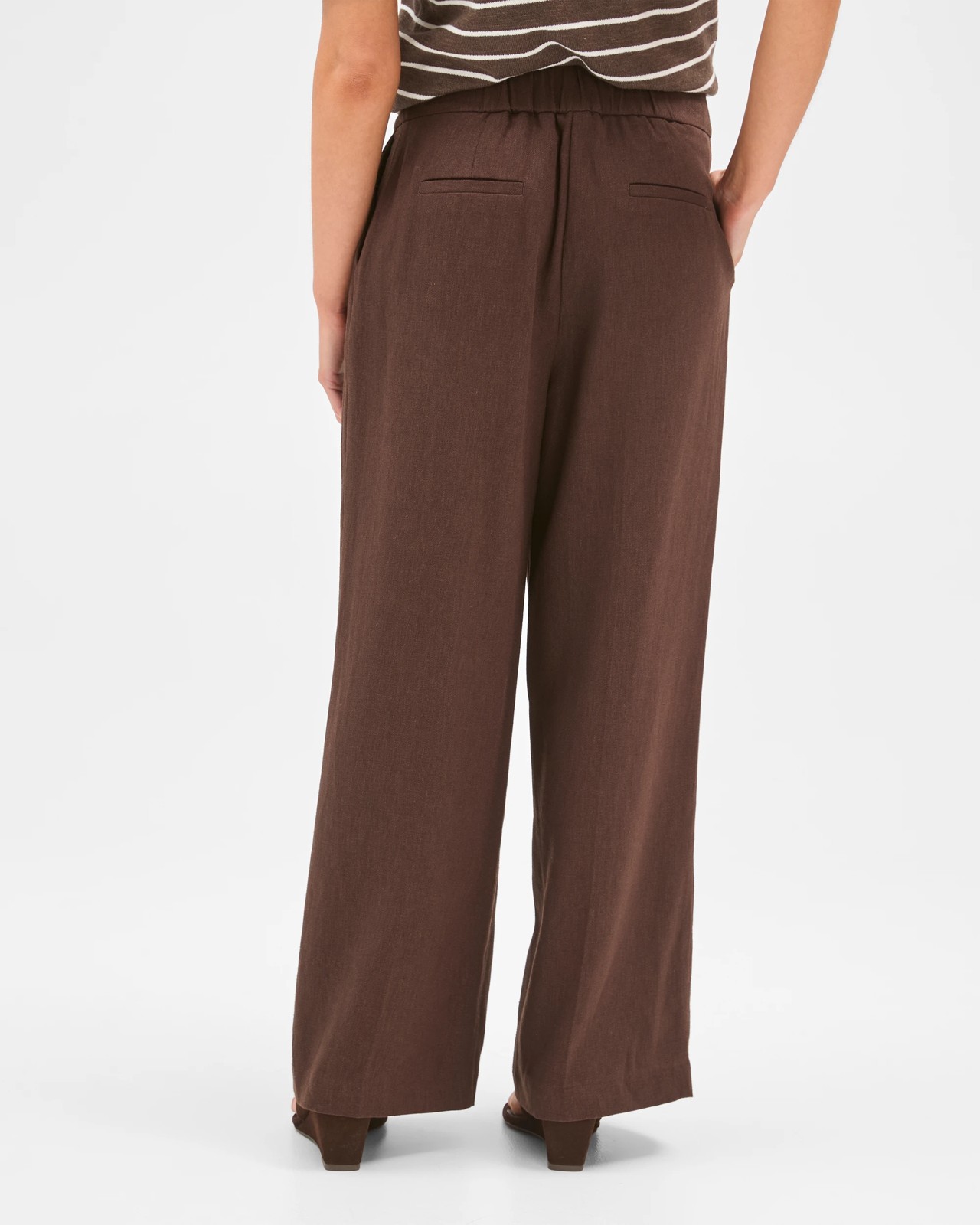 Petites Tailored Wide Leg Pants 6 of 6