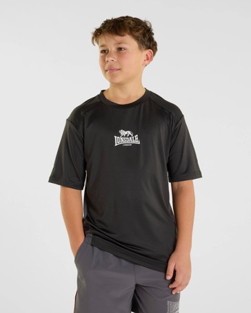 Short Sleeve Mesh T-Shirt - Lonsdale London