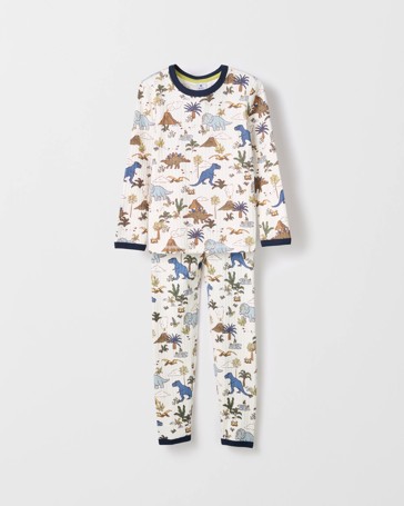 Australian Cotton Younger Boys Rib Pyjama Set