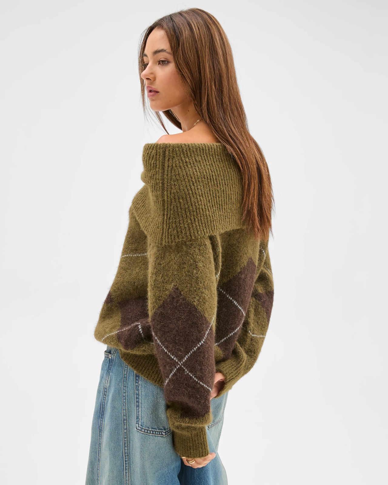 Lily Loves Wrap Tie Detail Blazer - Cocoa Marle 6 of 6