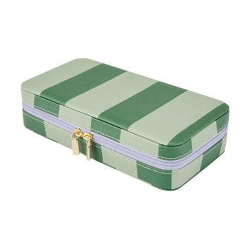 Green Stripe Jewellery Case - Anko