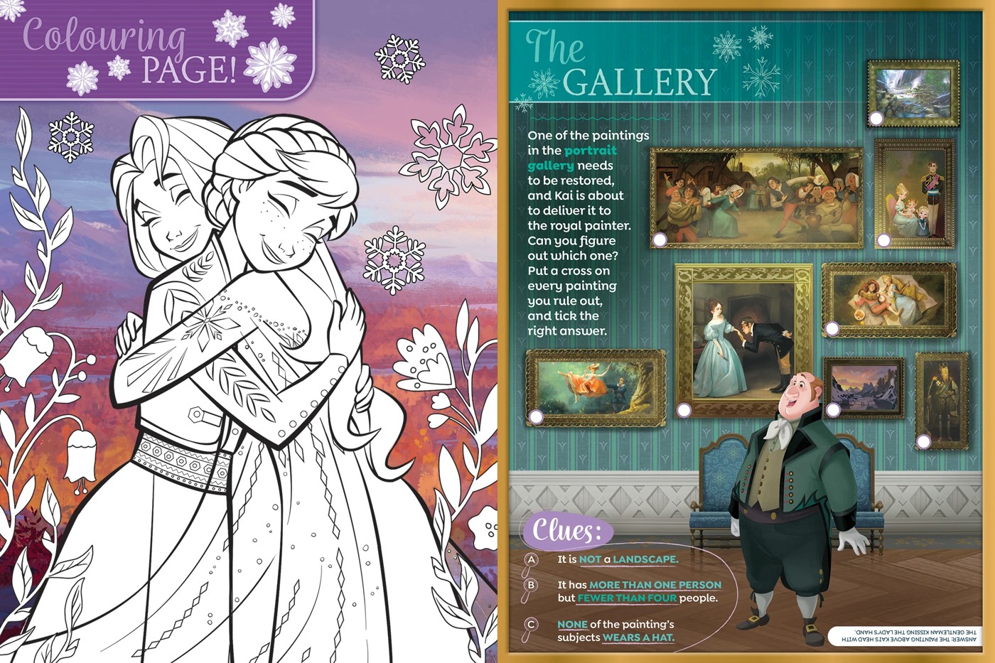 Disney Frozen: Magic Reveal Search-and-Find Activity Book 2 of 3