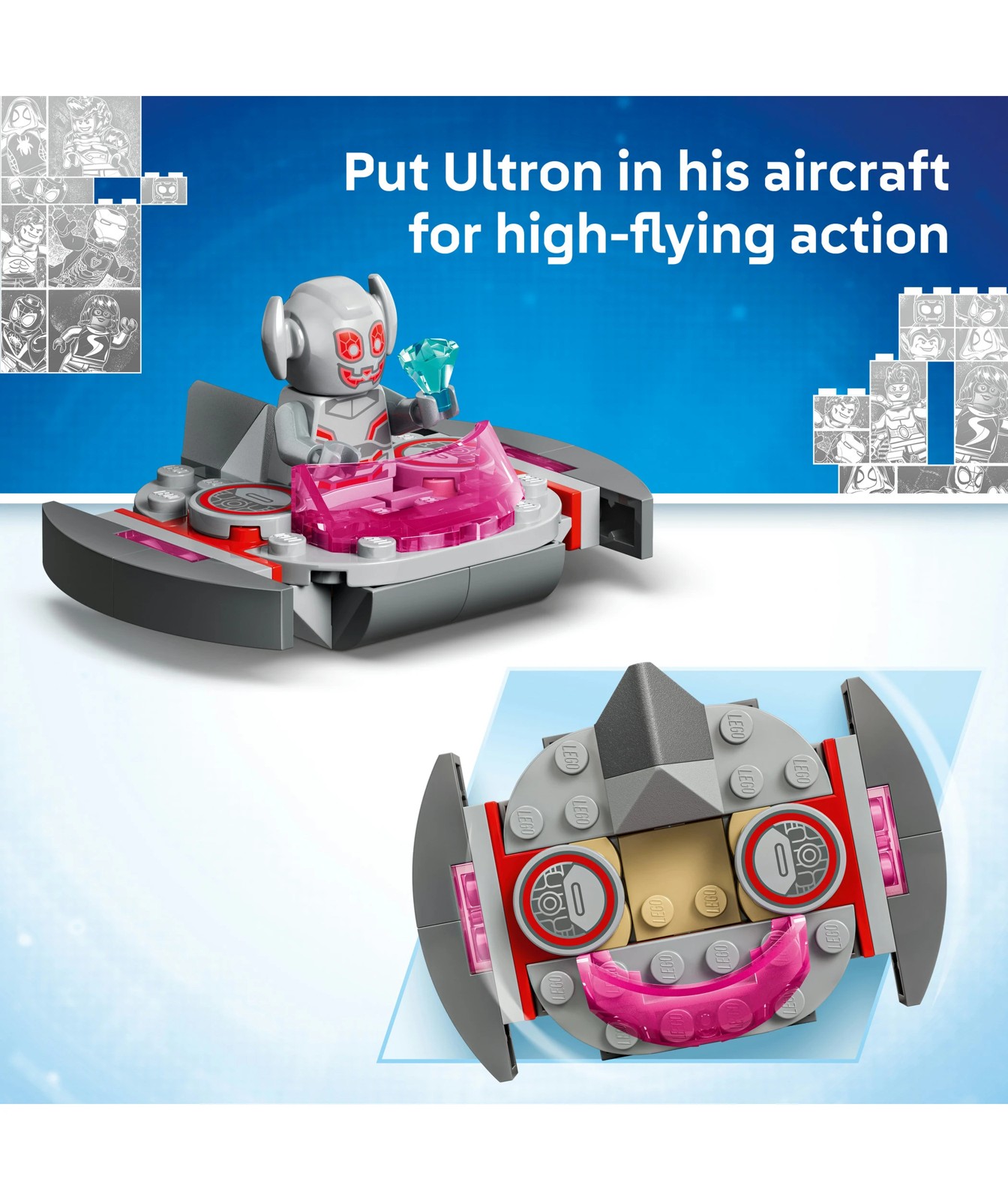 LEGO® Disney Junior Marvel Ultron vs. Iron Man 11209 6 of 6