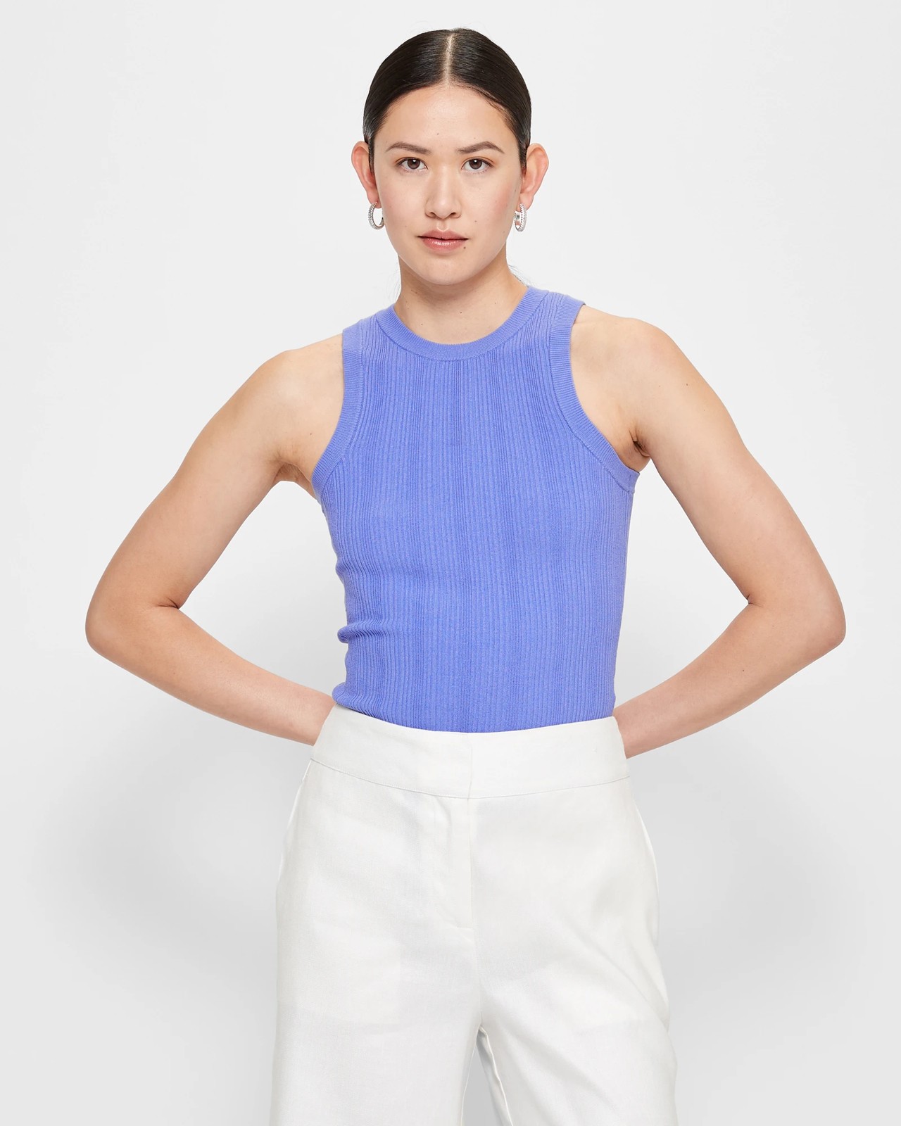 Variegated Rib Knit Tank Top - Preview | Target Australia