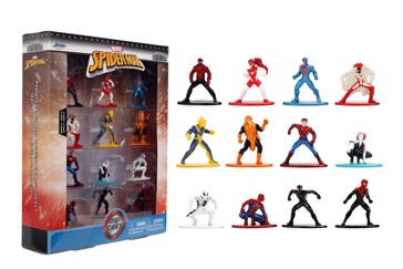 Nano Metalfigs 12 Pack - Spider-Man - Series 12