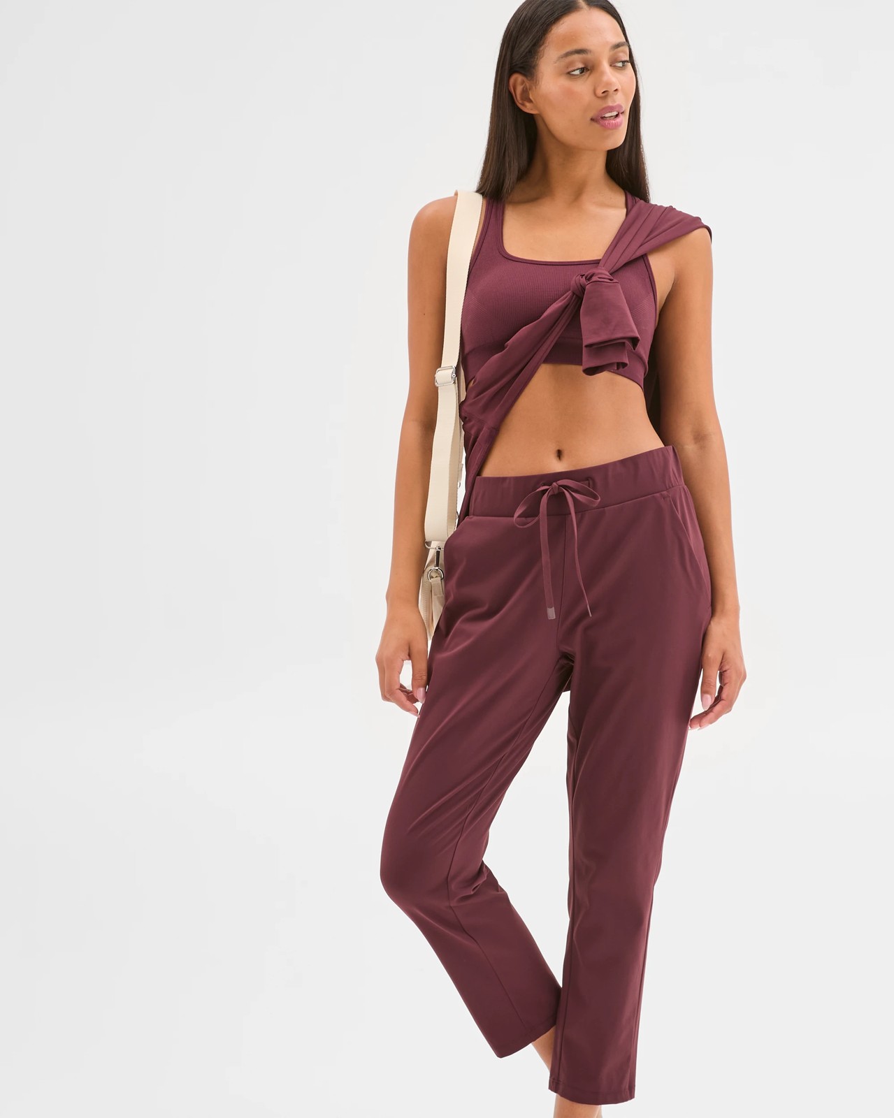 Active Studio Soft Travel Pants - Winetasting 3 of 5