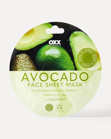 OXX Beauty Face Sheet Mask - Avocado Extract