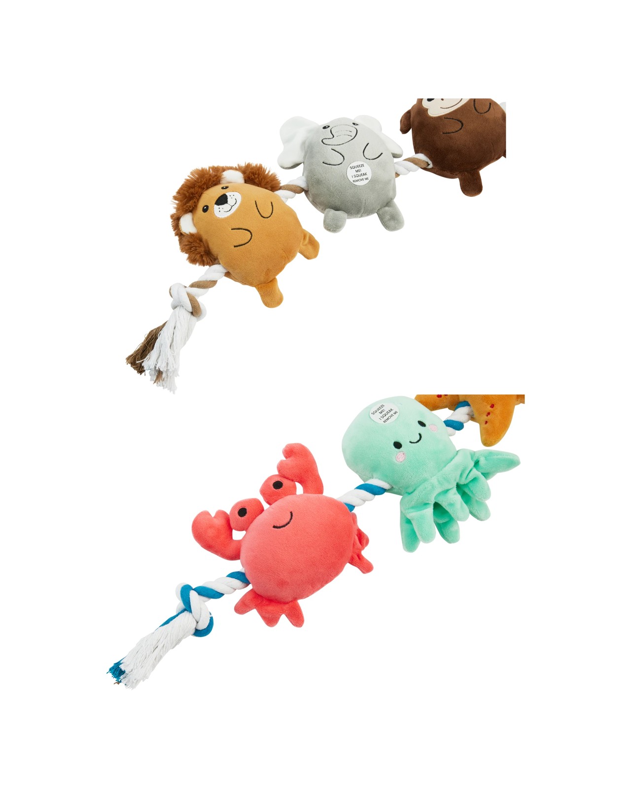 Anko Plush and Rope - Assorted 3 of 4