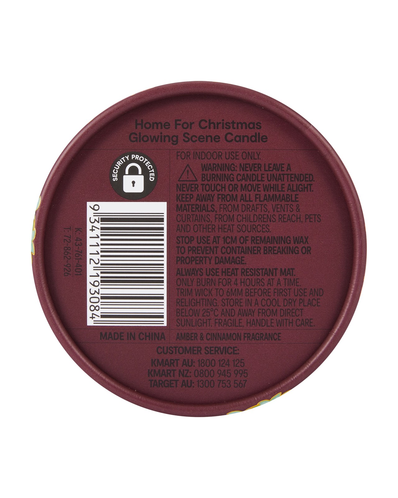 Anko Home For Christmas Glowing Scene Candle 6 of 6