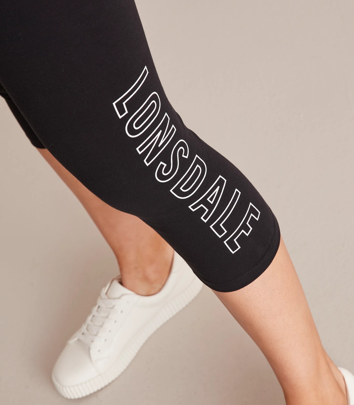 Lonsdale Women's Epping Sculpting Ankle Length Leggings Black