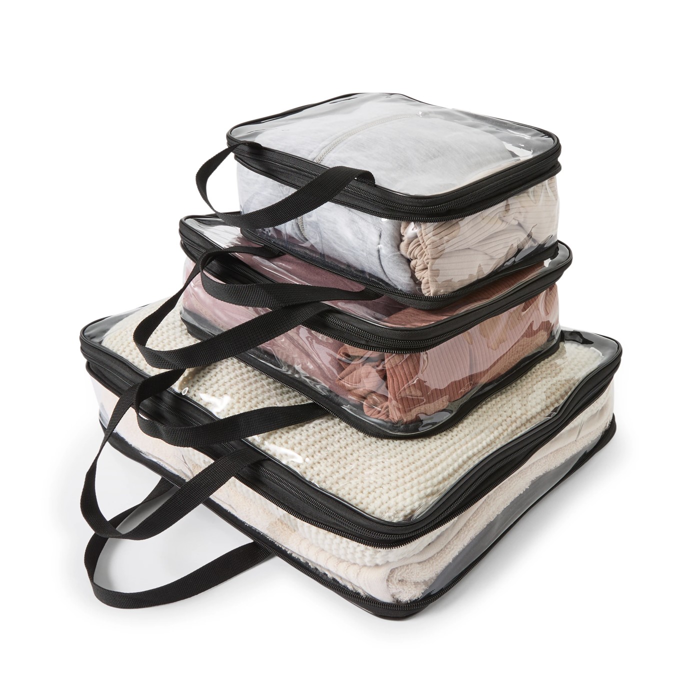 Anko 3 Piece Clear Compression Packing Cube 2 of 5