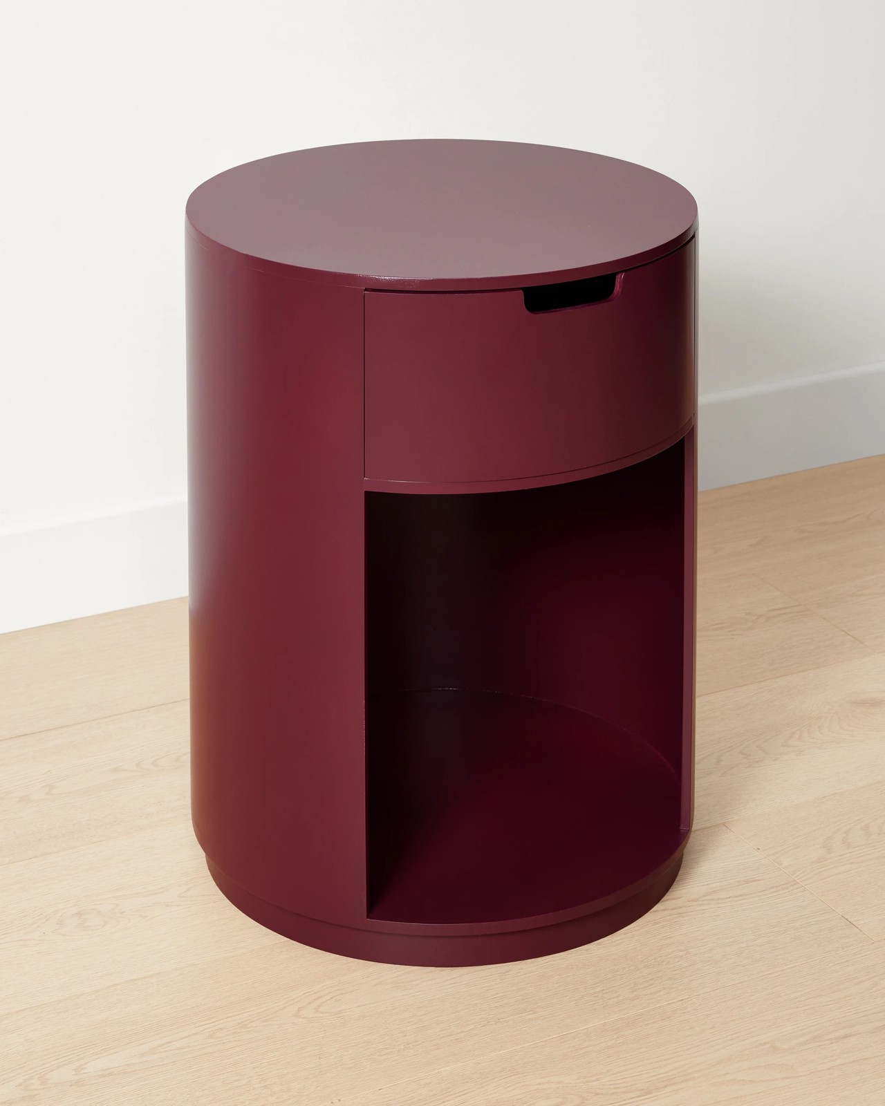 Anko Chloe Bedside Table - Burgundy 3 of 5