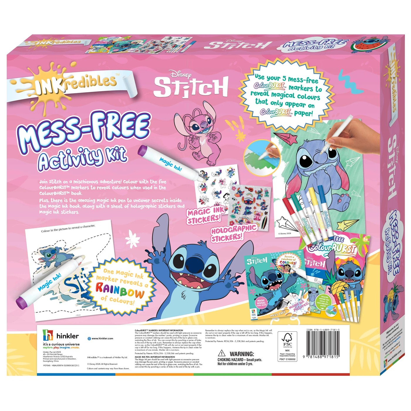 INKredibles Disney Stitch-Mess Free Activity Kit! - Book 2 of 5