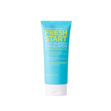 Formula 10.0.6 Fresh Start Anti-Blemish Exfoliator 100ml - Pineapple, Salicylic Acid and Ground Coffee Beans
