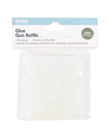 Anko 100 Piece Glue Gun Refills