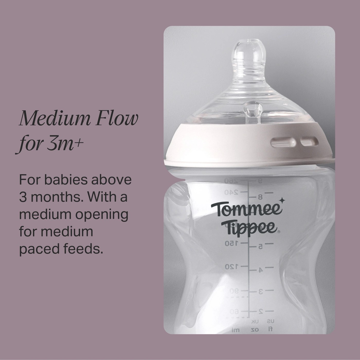 2 Pack Tommee Tippee Natural Start Medium Flow Teats 3 of 6