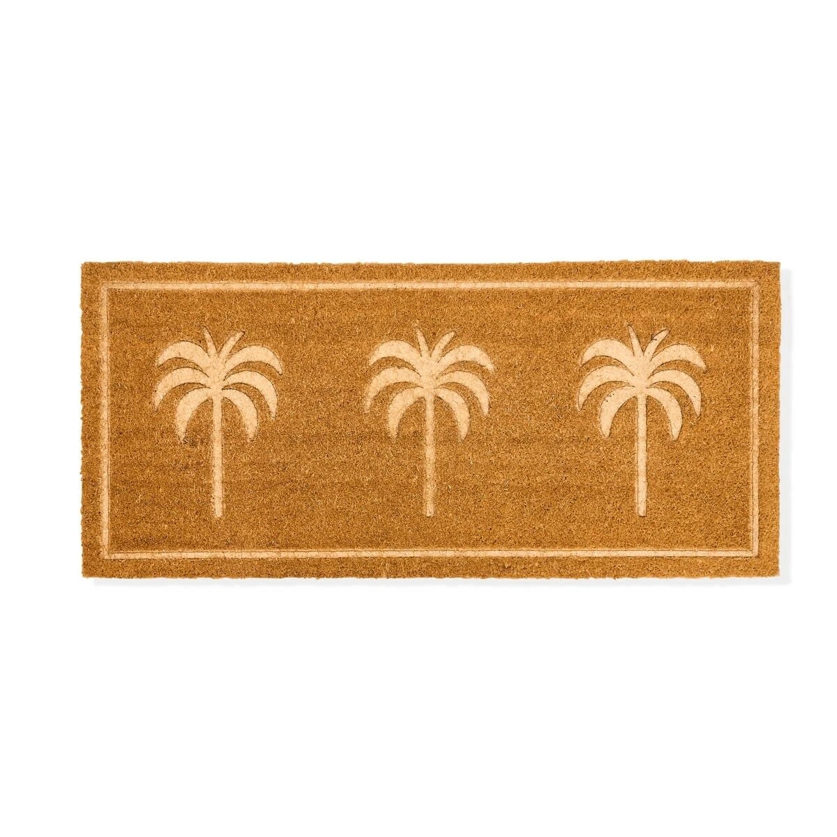 Anko Palm Debossed Door Mat - 100cm x 45cm 5 of 5