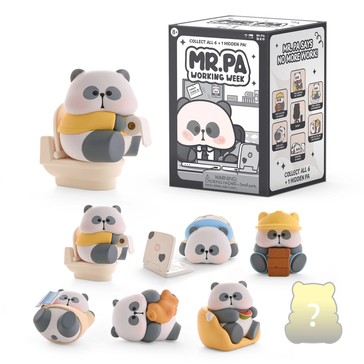 Mr. Pa Working Week Blind Box Collectible