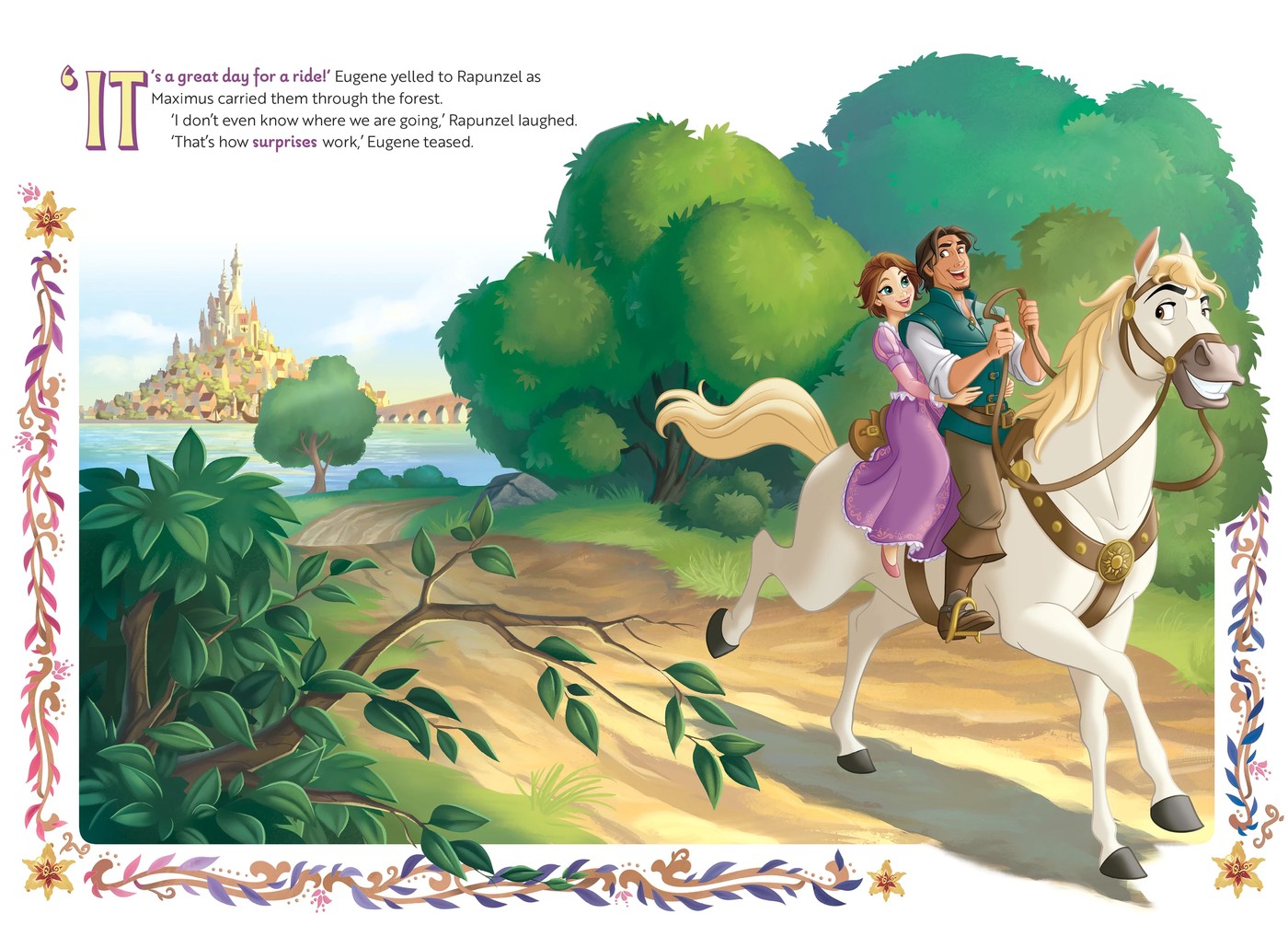 Disney Princess Unicorn Wish: Rapunzel and the Unicorn's Light by Aubre Andrus - Book 2 of 4