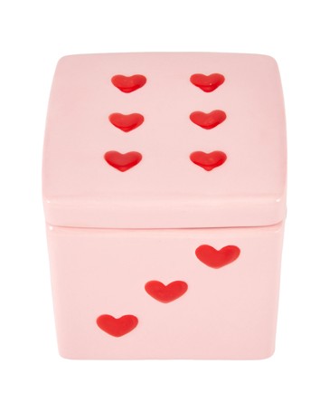 Anko Ceramic Dice Candle