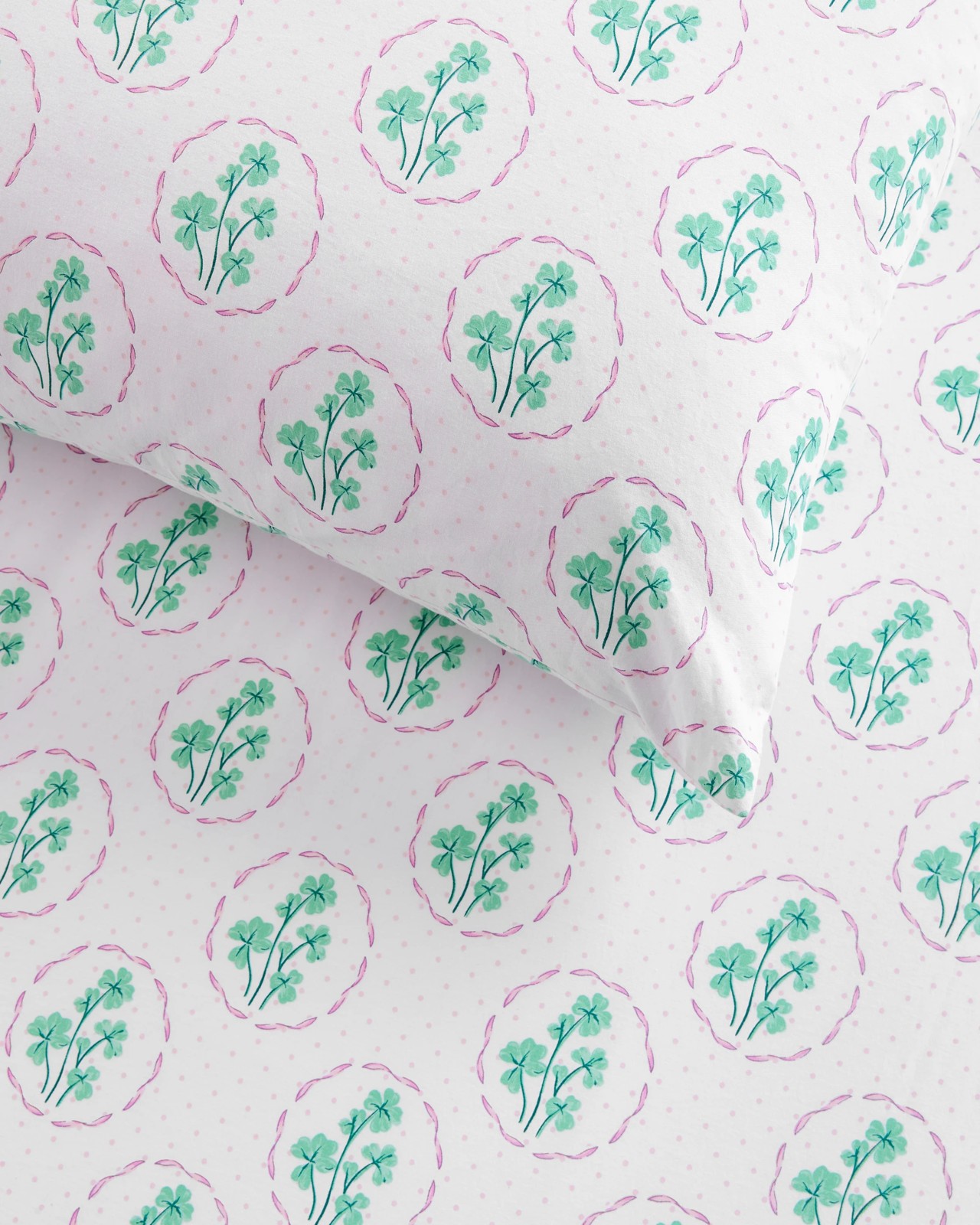 Clover Australian Cotton Fitted Sheet Set - SB 3 of 3