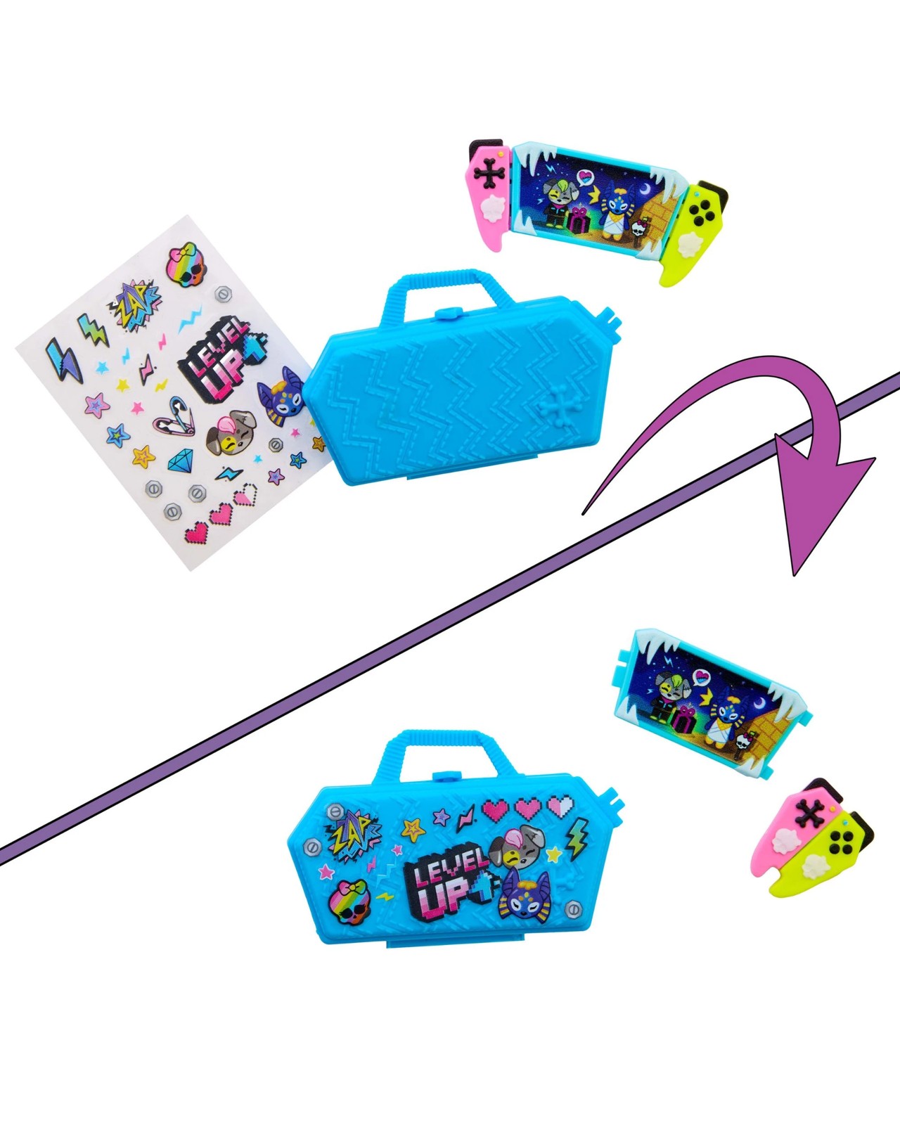 Monster High Self-Scare Secrets Frankie Stein Fashion Doll with 13 Realistic Accessories 5 of 6
