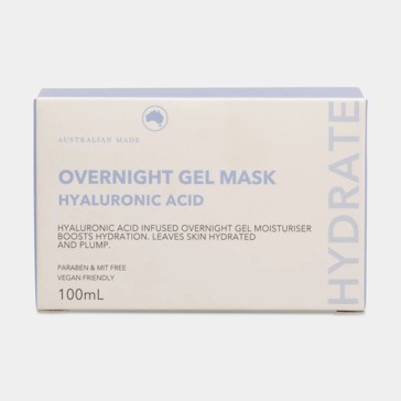 Overnight Gel Mask, Hyaluronic Acid - Anko