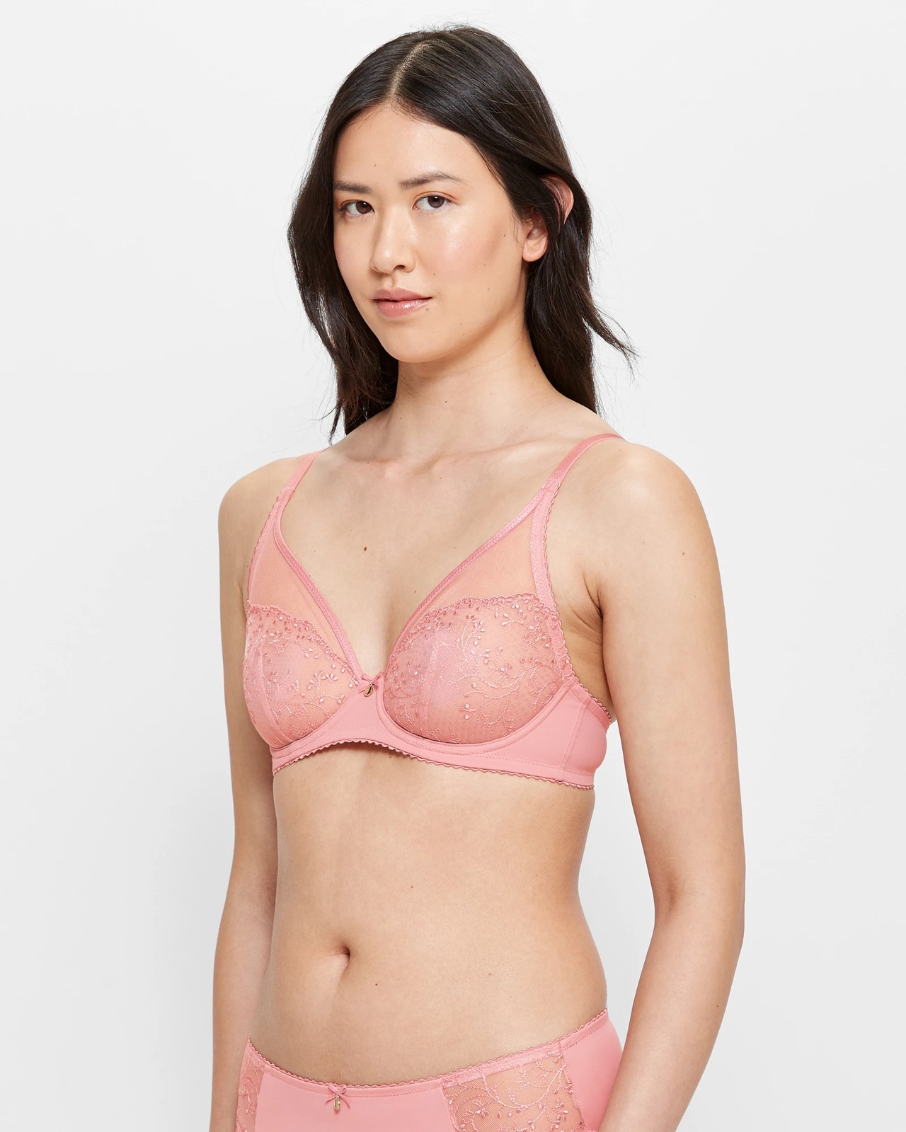 Lace Underwire Plunge Bra – Target Australia