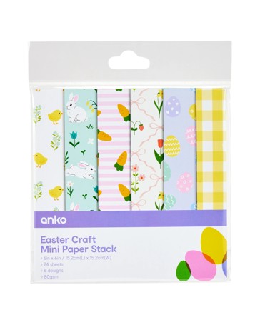 Anko Easter Craft Mini Paper Stack