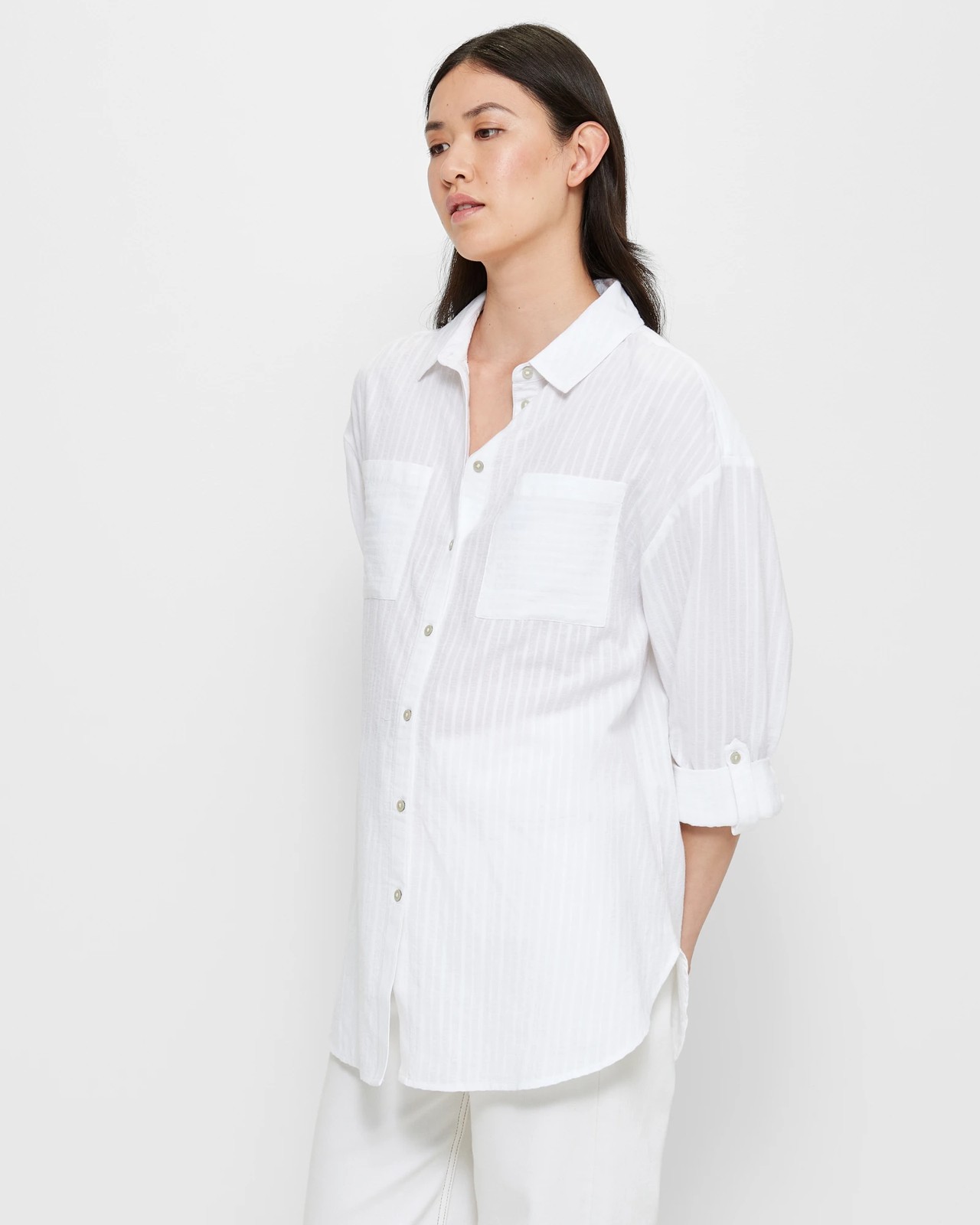 Roll Cuff Pocket Shirt 3 of 5