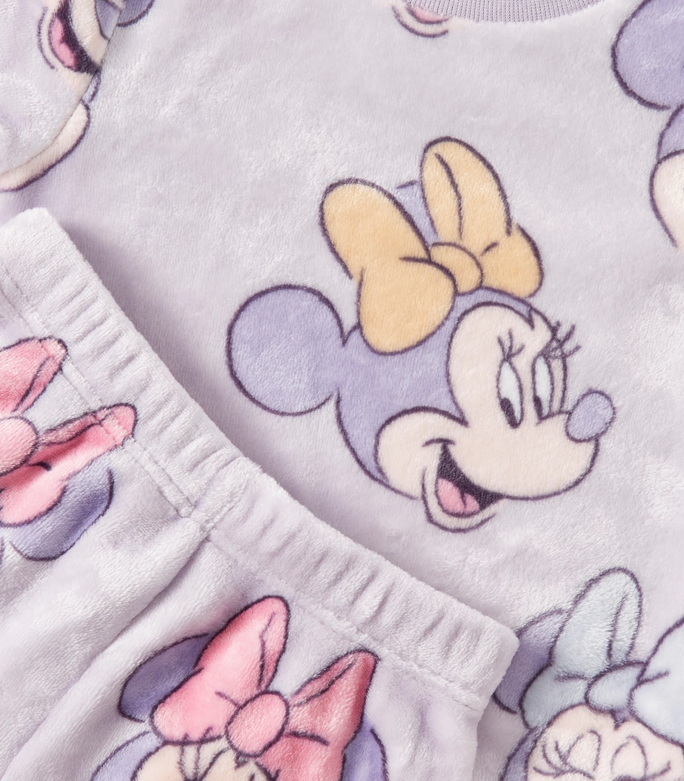 Minnie mouse best sale fleece pyjamas