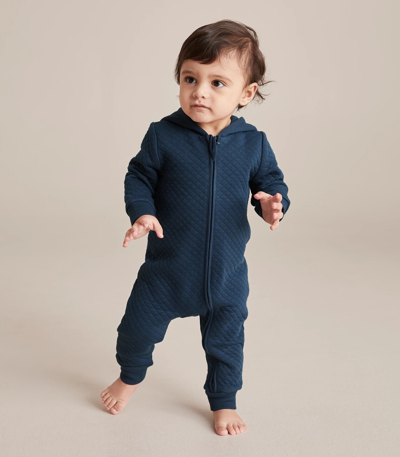 Baby Quilt Hooded Coverall Target Australia