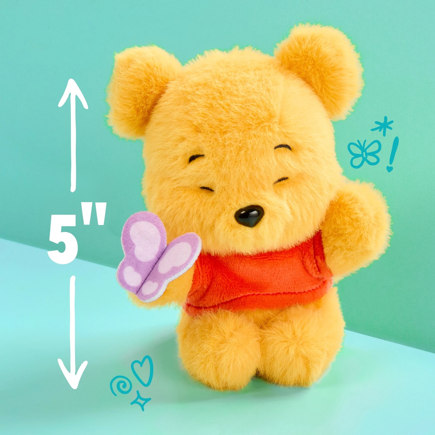 Happy Haul Disney Winnie the Pooh Hunny Hugs Capsule Plush - Assorted 2 of 6