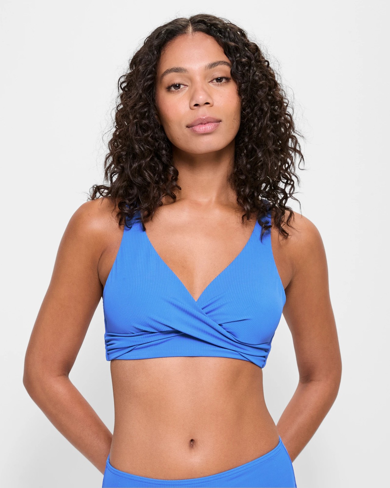 Ribbed swim top online