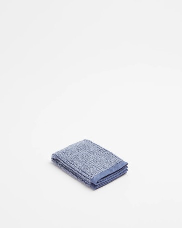 Australian Cotton Ribbed Face Washer - Piper Marle