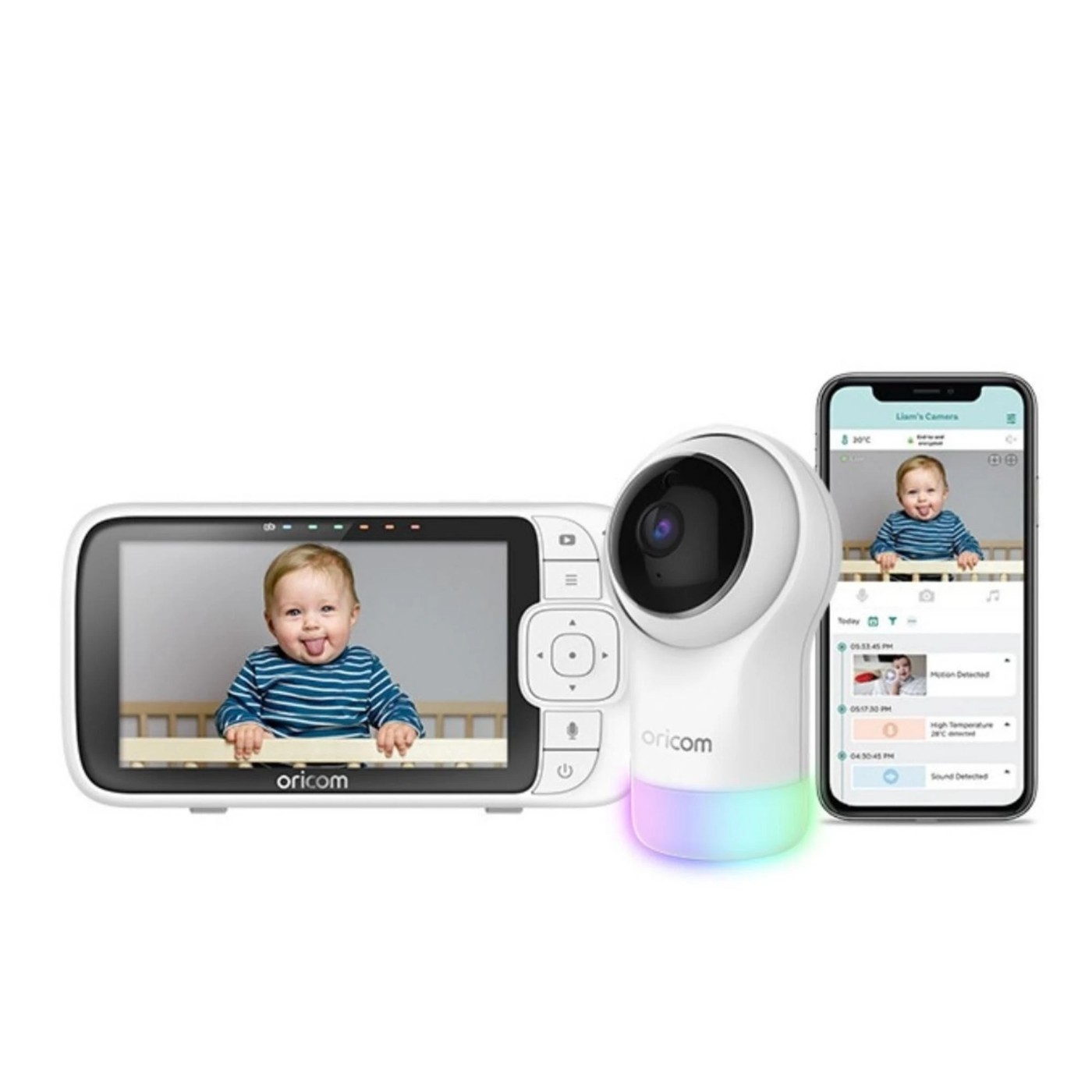 Oricom Smart 5 Video Baby Monitor Target Australia