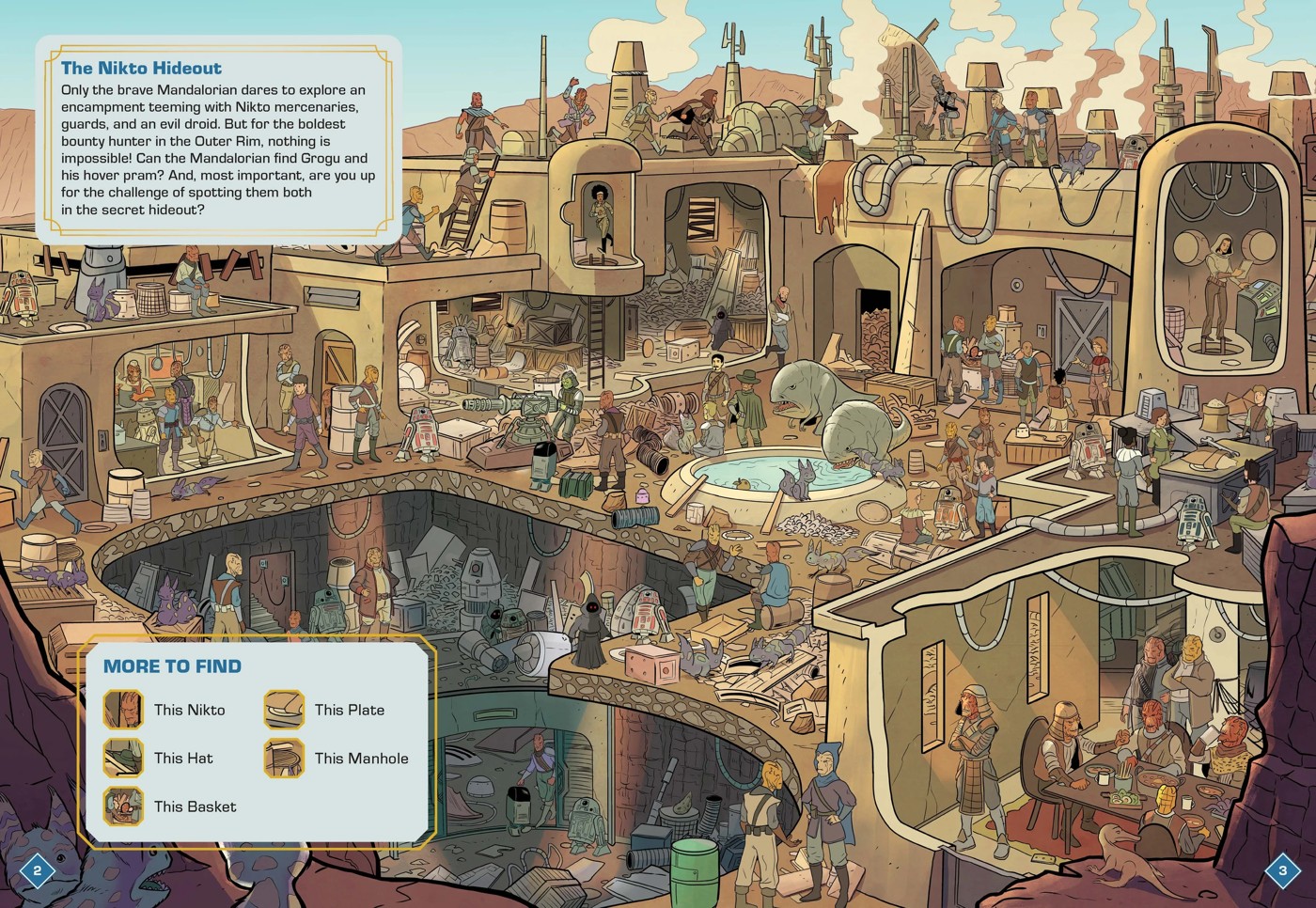 Star Wars The Mandalorian: Where's Grogu? - Book 2 of 3