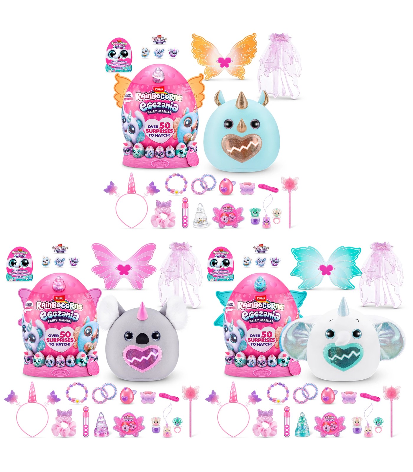 Rainbocorns Eggzania Fairy Mania by ZURU - Assorted* | Target Australia