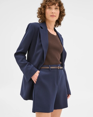 Tailored Crepe Shorts - Preview