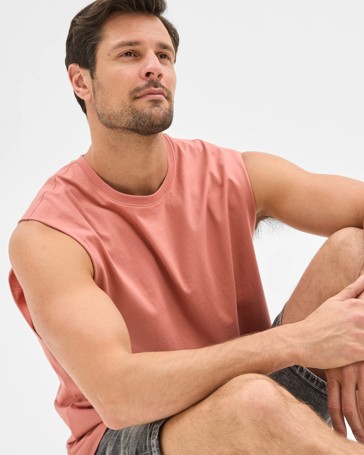Australian Cotton Plain Tank Top