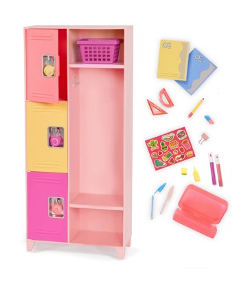 Our Generation School Spirit Locker Set